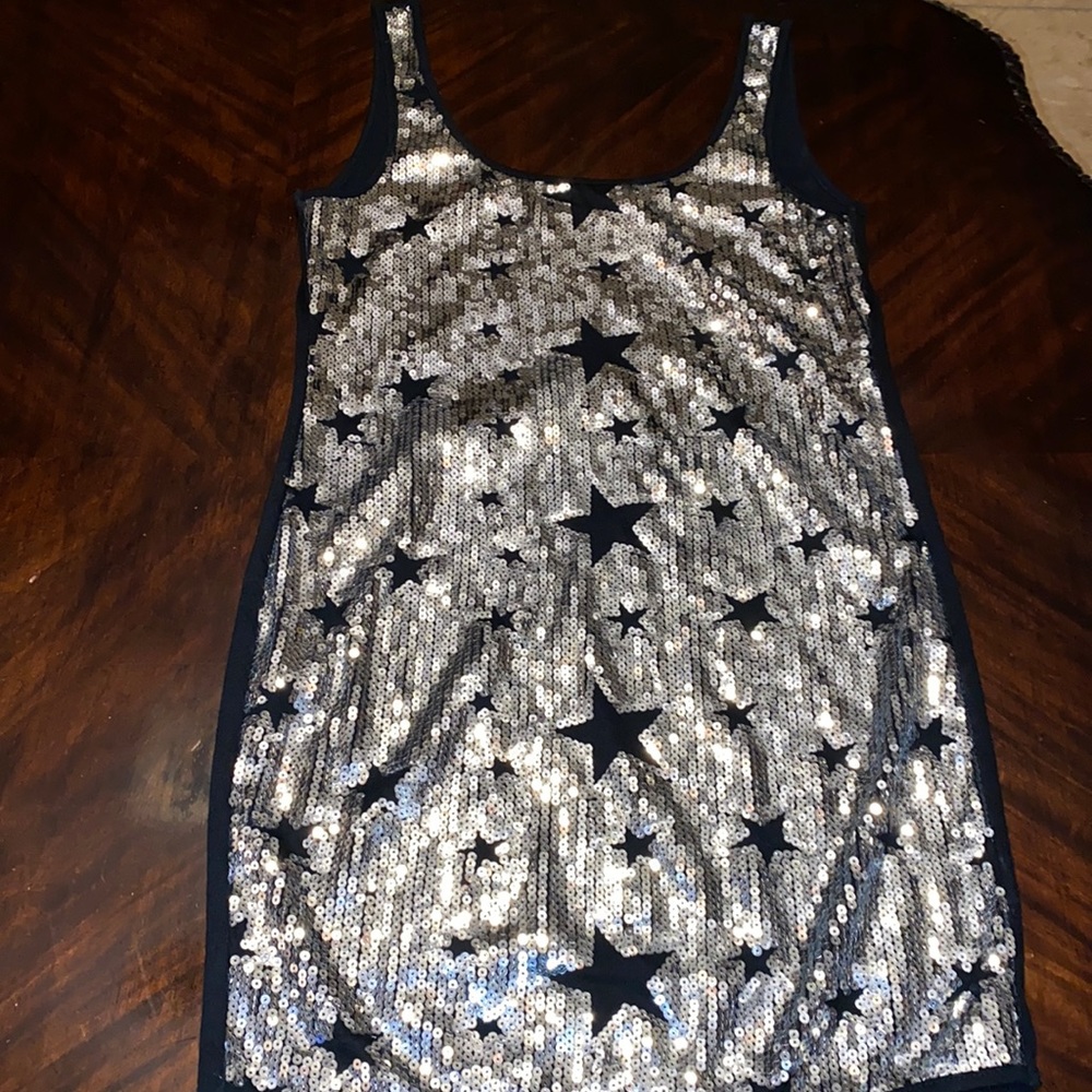 Sequin Tank Dress
